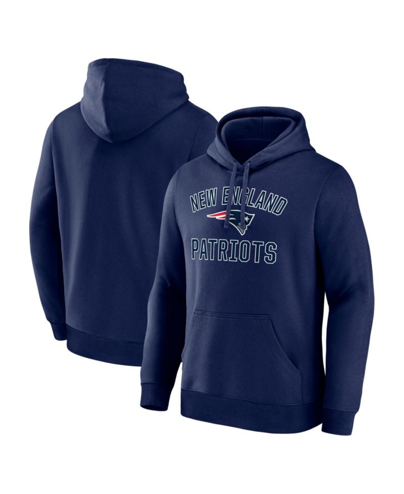 Men's New England Patriots Arch Victory Fleece Hoodie