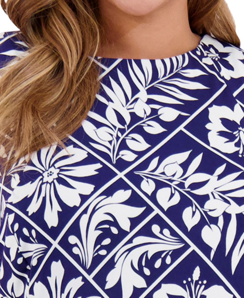 Plus Size Carwash Sleeveless Maxi Dress