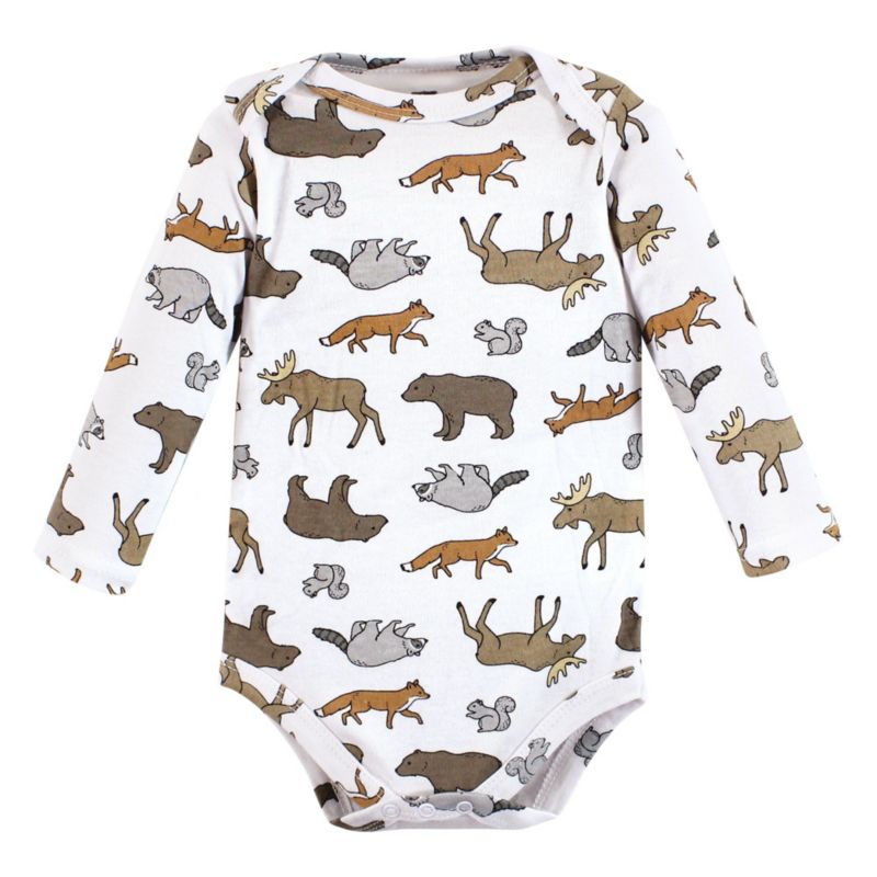 Baby Boys Hudson Long-Sleeve Cotton Bodysuit Collection 7-Piece Set
