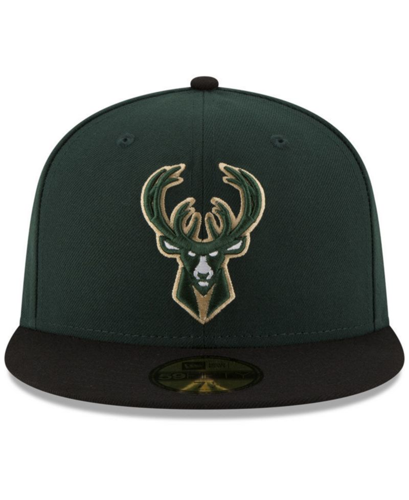 Milwaukee Bucks Basic 2 Tone 59FIFTY Fitted Cap