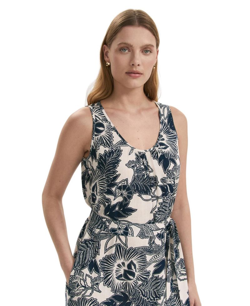 Women's Marta Floral Tiered Midi Dress