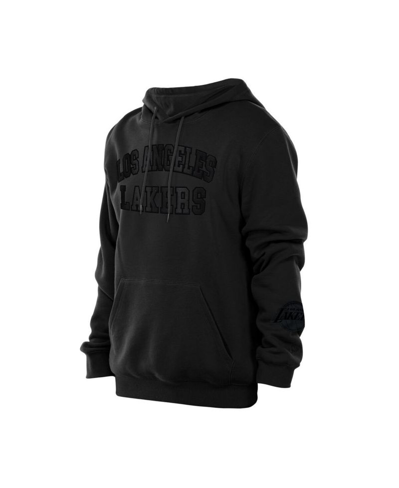 Men's Black Los Angeles Lakers Logo Select Premium Pullover Hoodie