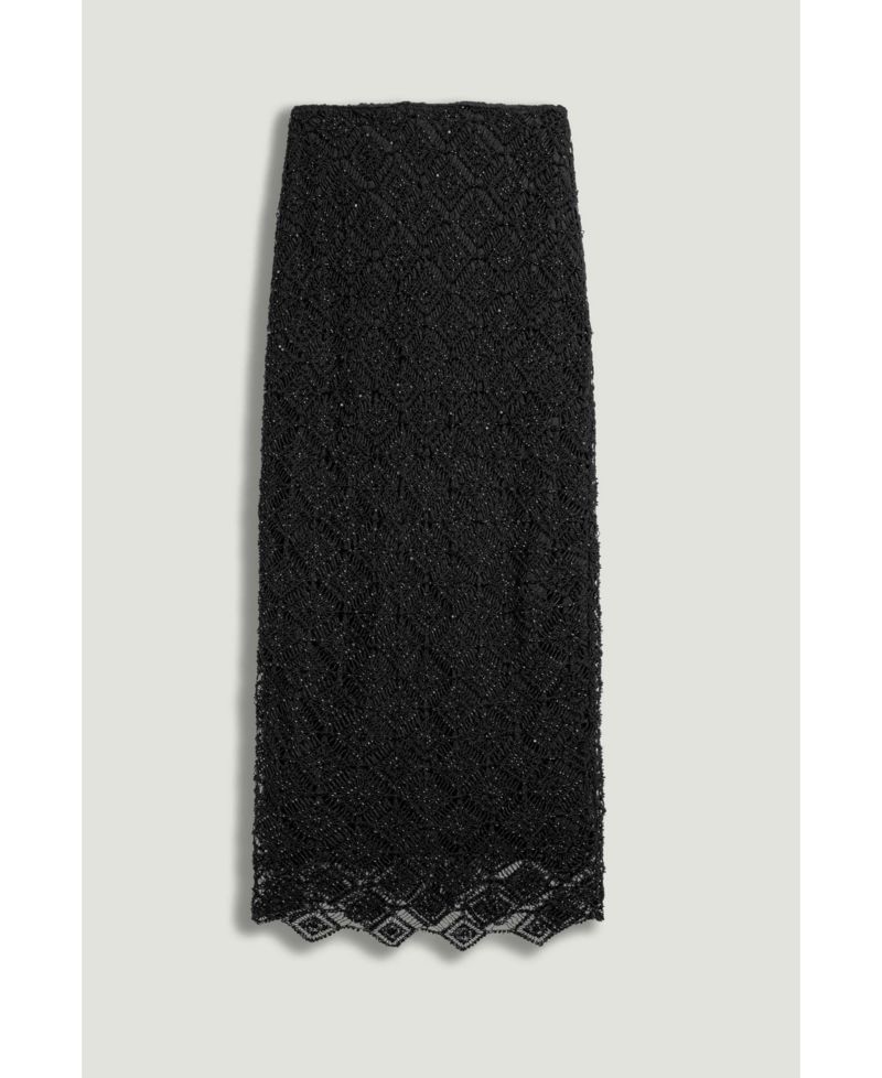 Women's Lace Midi Skirt
