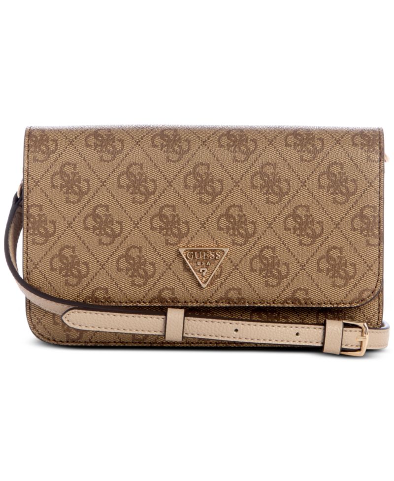 Noelle II Mini Flap Logo Crossbody Bag