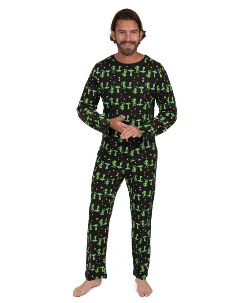 Men's Men s Two Piece Cotton Halloween Pajamas