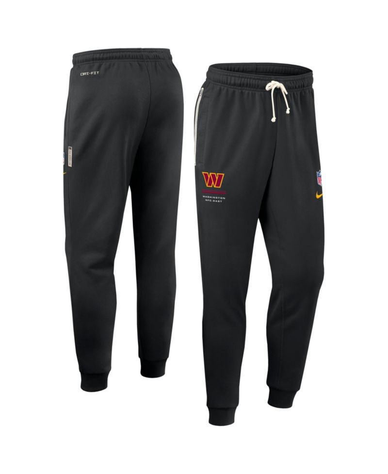 Men's Black Washington Commanders Sideline Standard Issue Dri-FIT Taper Pants