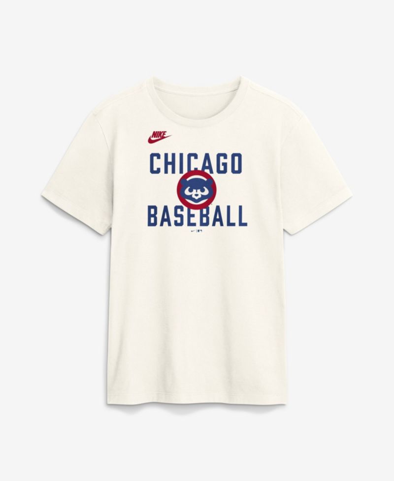 Men's Cream Chicago Cubs Cooperstown Collection ‘70s Inspired T-Shirt