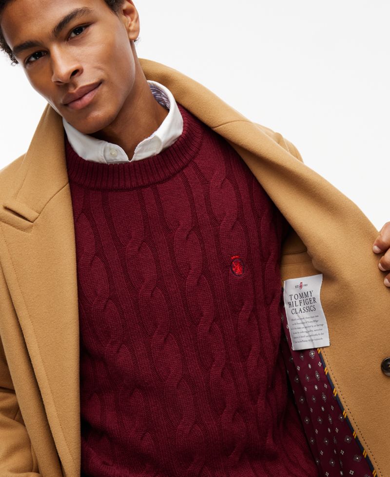 Men's American Icons Classic Double-Breasted Peacoat