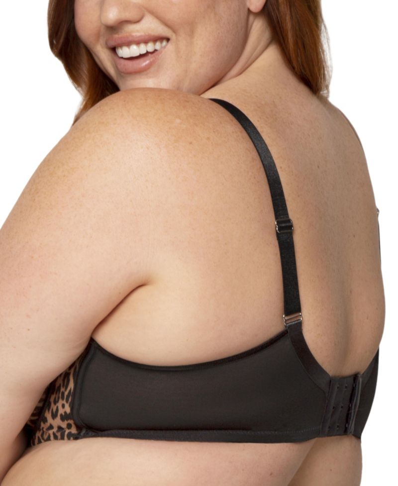 Women's Sheer Mesh Full Coverage Unlined Underwire Bra
