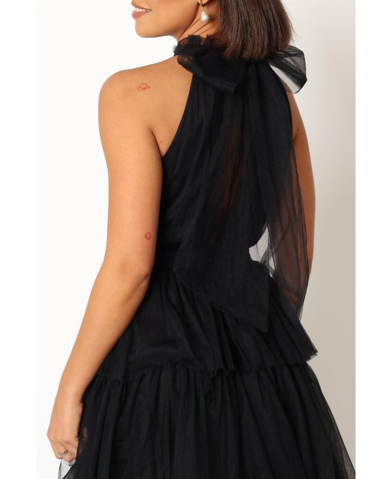 Women's Frances Halter neck Maxi Dress
