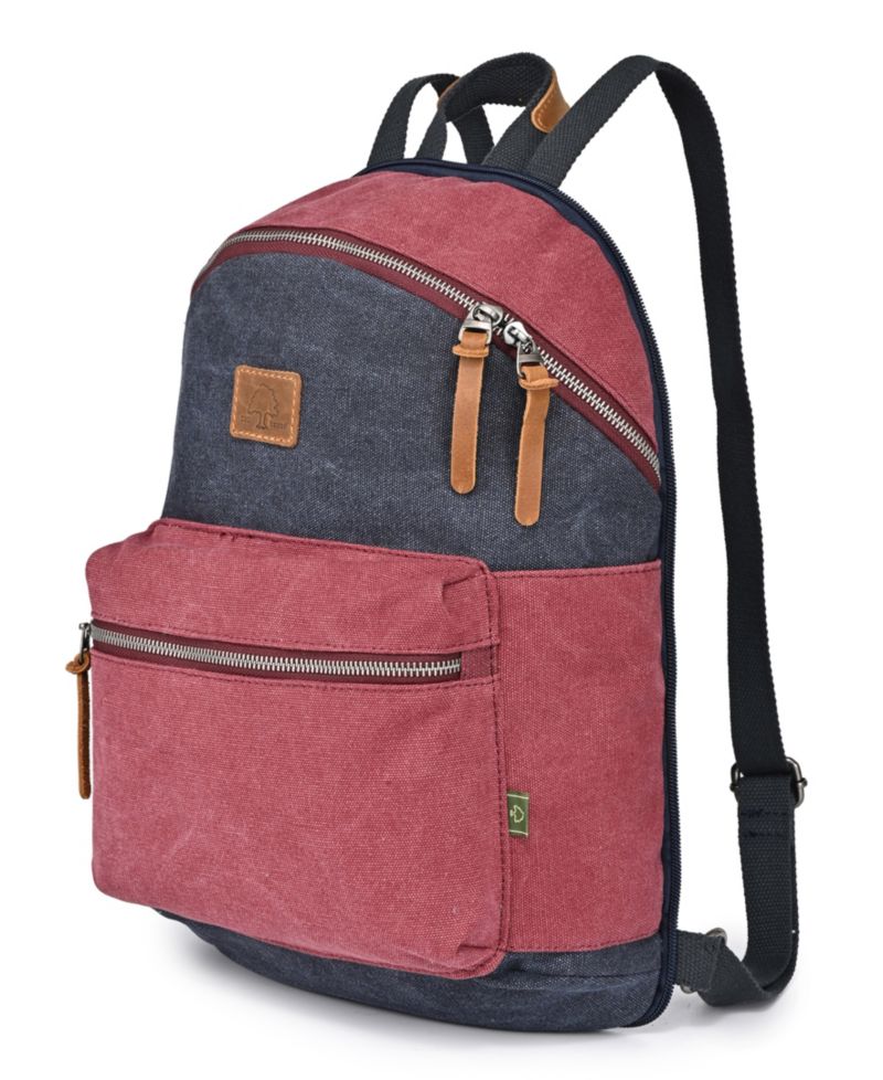 Trail and Tree Double Canvas Backpack Handbag