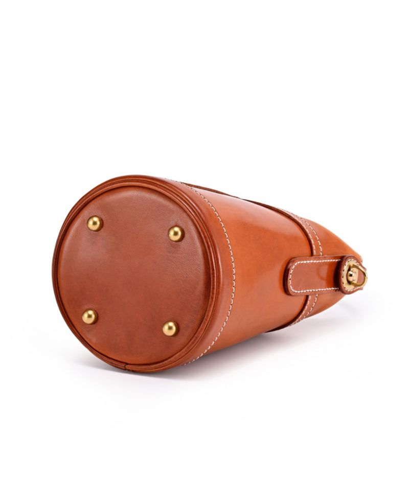 Begonia Vintage Bucket Crossbody Bag
