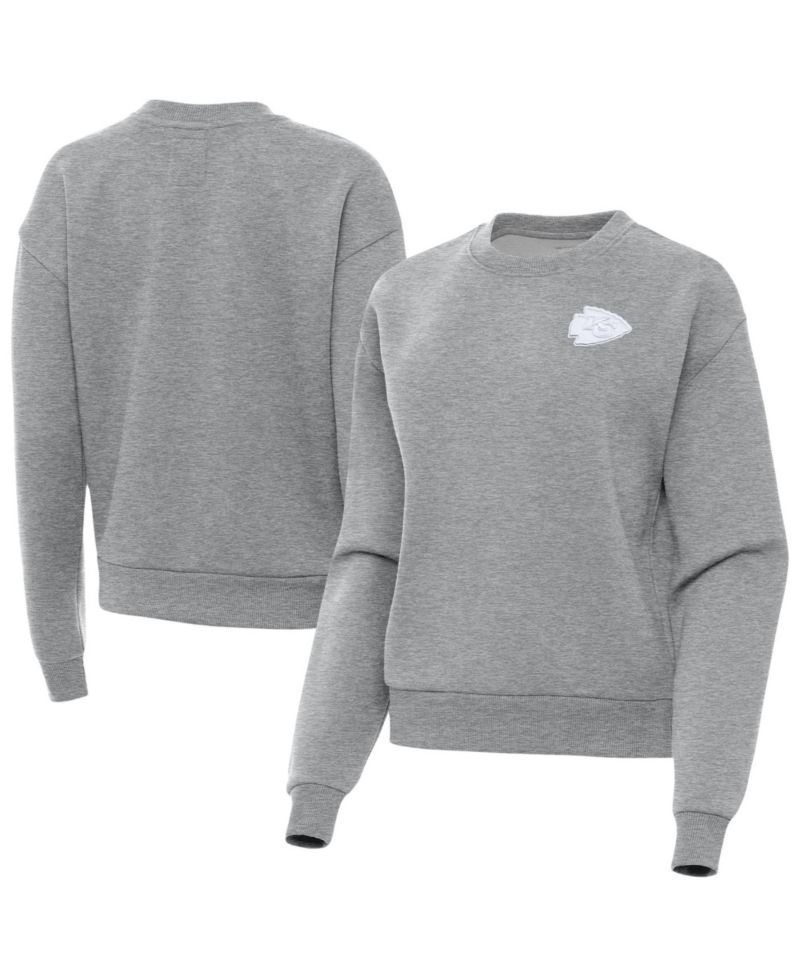 Women's Kansas City Chiefs Crewneck Pullover Sweatshirt