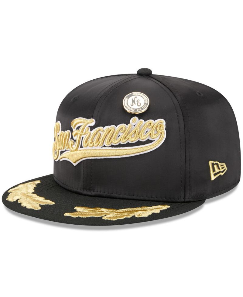 Men's Black San Francisco Giants 2025 59FIFTY Day Gold Leaf 59FIFTY Fitted Hat
