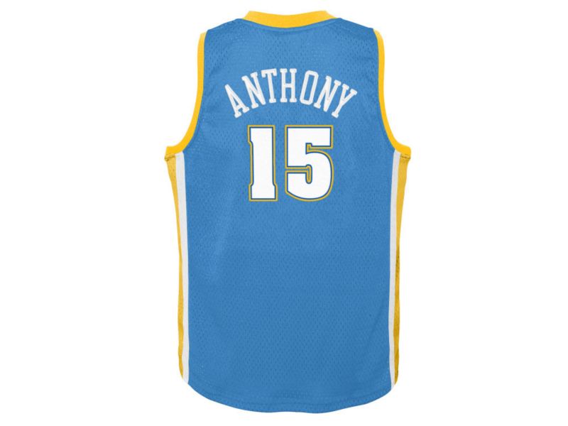 Denver Nuggets Big Boys and Girls Hardwood Classic Swingman Jersey - Carmelo Anthony