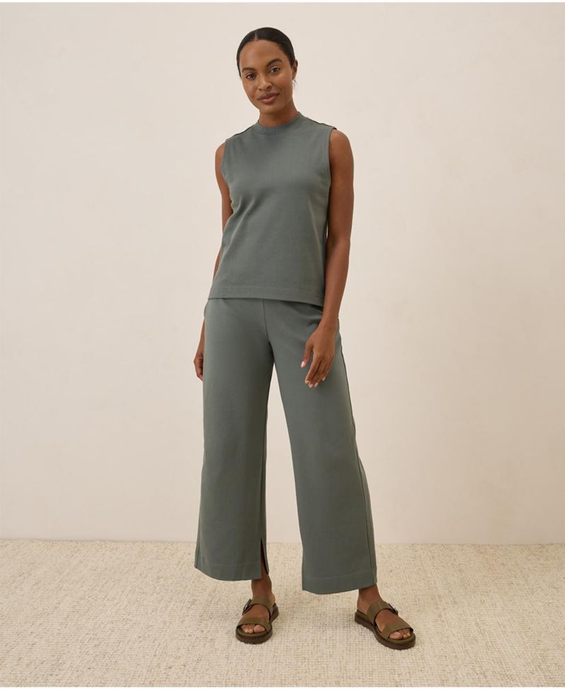 Women's Organic Cotton Airplane Wide Leg Pant - 29" Inseam