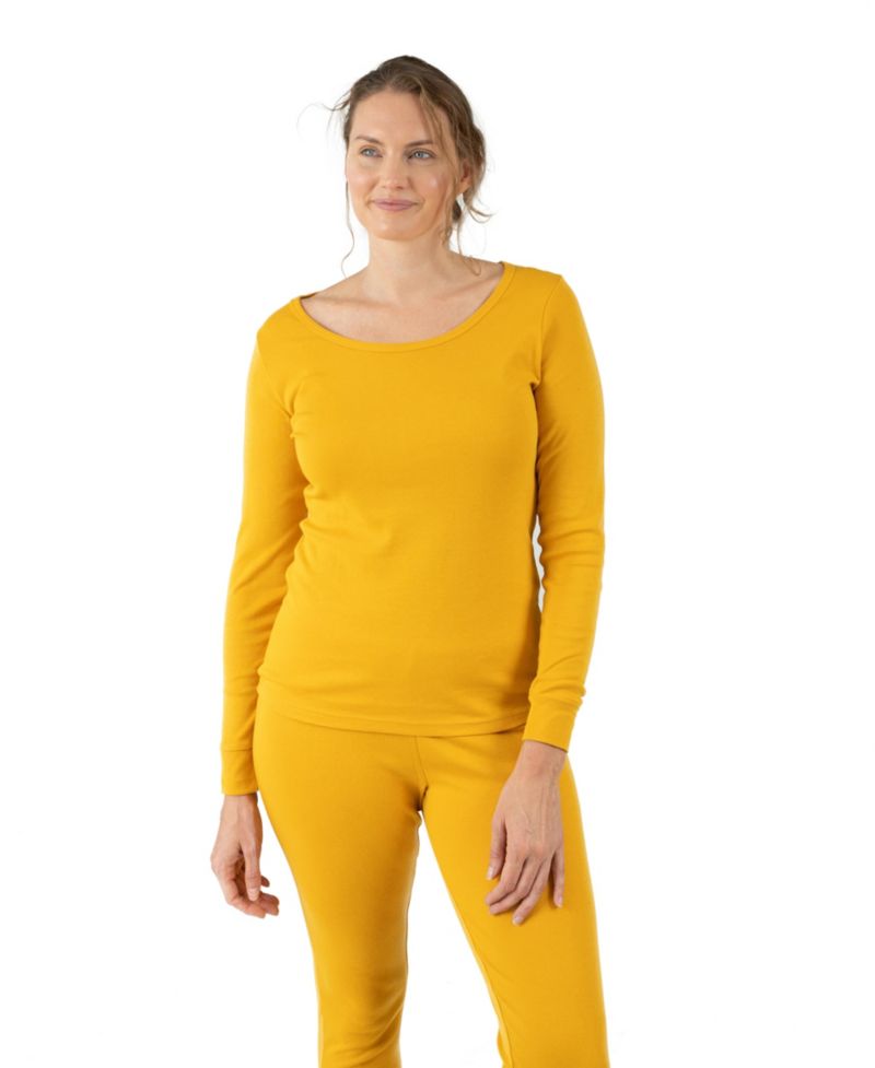 Womens Matching Family Two Piece Cotton Long Sleeve Shirt and Pants Solid Color Pajamas
