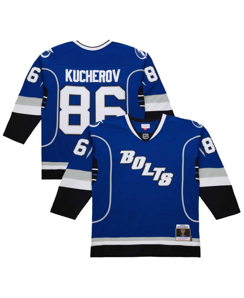 Men's Nikita Kucherov Blue Tampa Bay Lightning 2013-14 Power Play Jersey