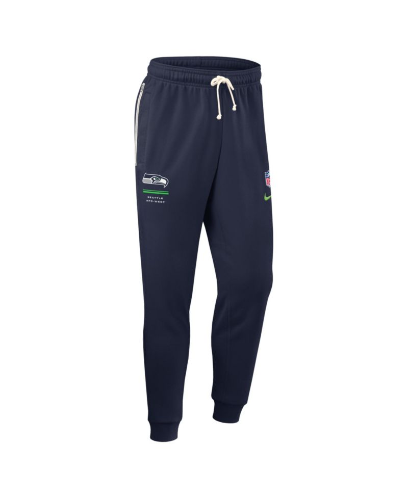 Men's College Navy Seattle Seahawks Sideline Standard Issue Dri-FIT Taper Pants