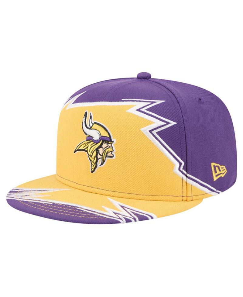 Men's Purple/Gold Minnesota Vikings Break 59FIFTY Fitted Hat