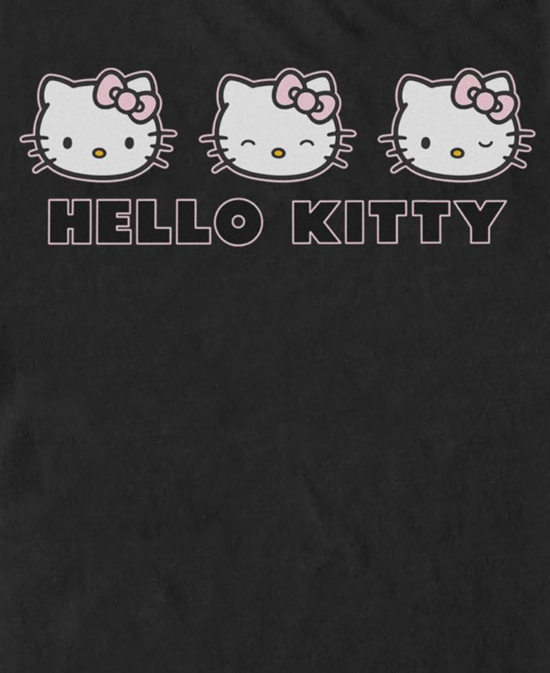 Men's Hello Kitty Expressions Graphic T-Shirt