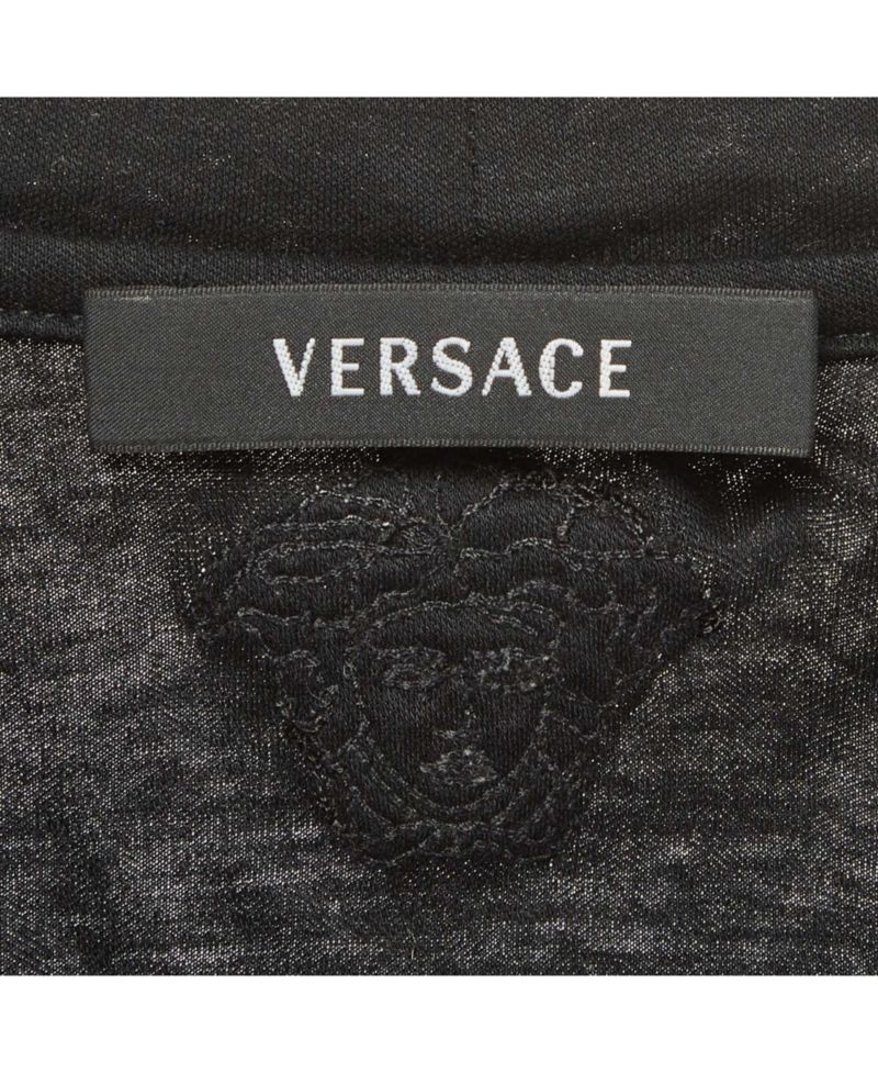 Men's Leather Applique Jersey T-Shirt