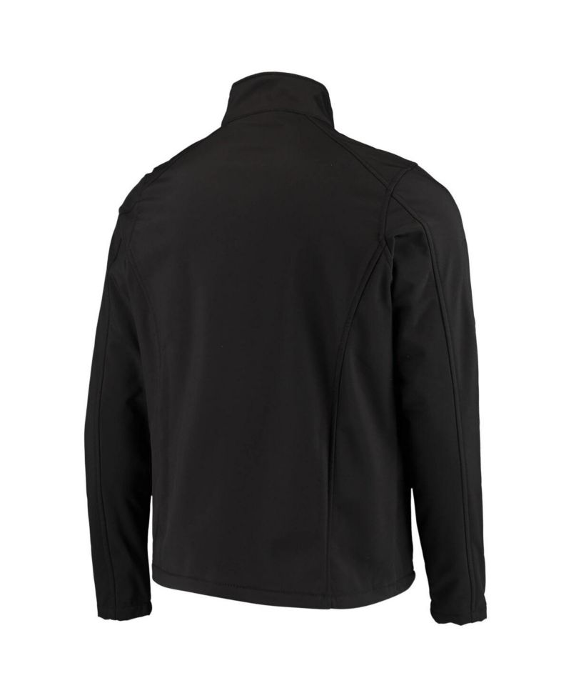 Men's Black Pittsburgh Steelers Sonoma Softshell Full-Zip Jacket