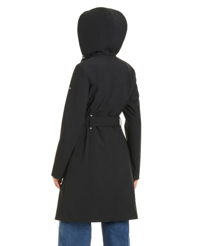 Women's Belted Softshell Coat