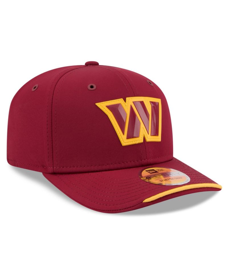 Men's Burgundy Washington Commanders 2026 Sideline 9SEVENTY Adjustable Hat
