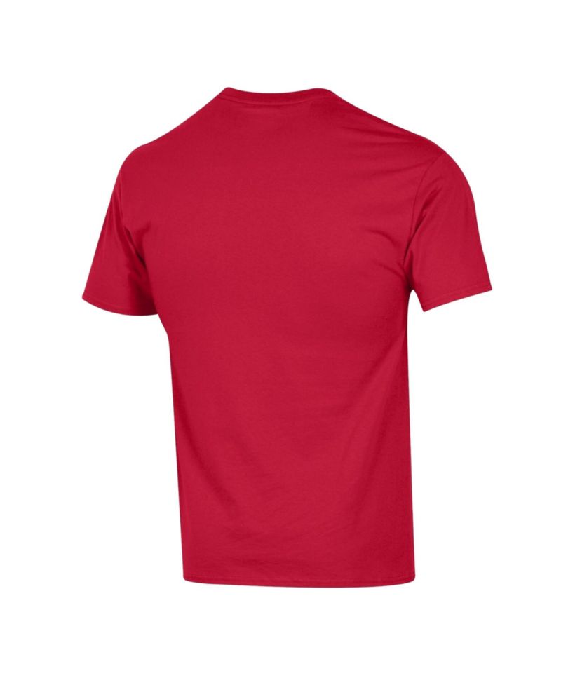 Men's Red Wisconsin Badgers Team Zoom T-Shirt