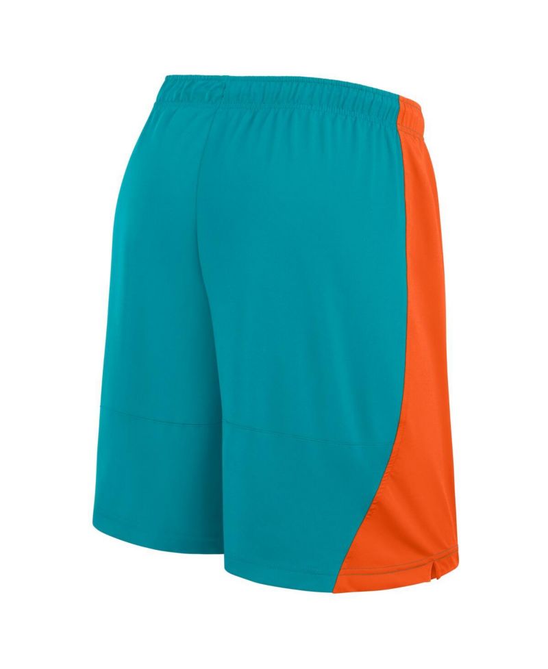Men's Aqua Miami Dolphins No Defense Shorts