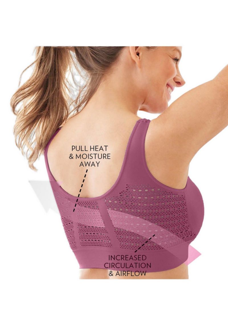 Women's Wireless Cooling Seamless Bra