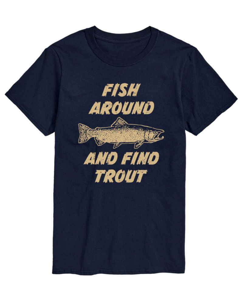 Men's Fish Around Short-Sleeve Graphic T-Shirt
