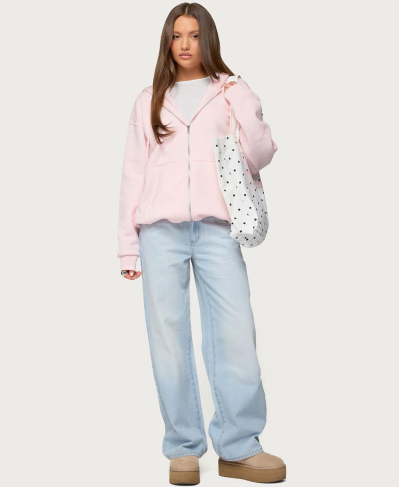 Women's Rocia Oversized Zip Up Hoodie
