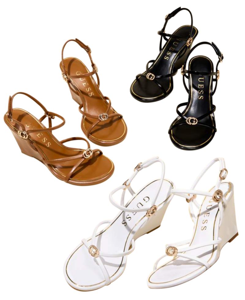 Women's Devve Strappy "G" Dressy Wedge Sandals