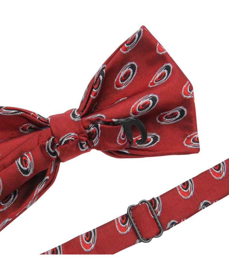 Men's Red Carolina Hurricanes Repeat Bow Tie