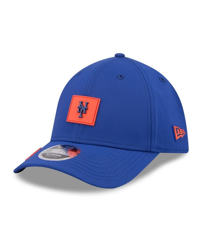 Men's Royal New York Mets 2026 Clubhouse M-Crown 39THIRTY Flex Hat