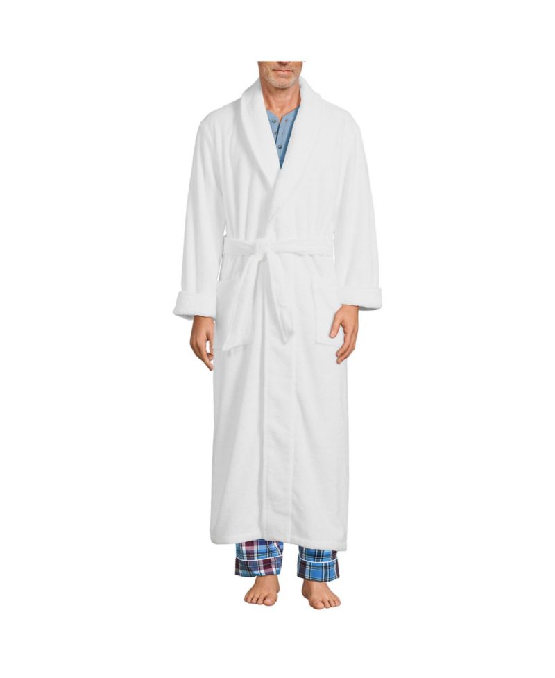 Men's Full Length Turkish Terry Robe