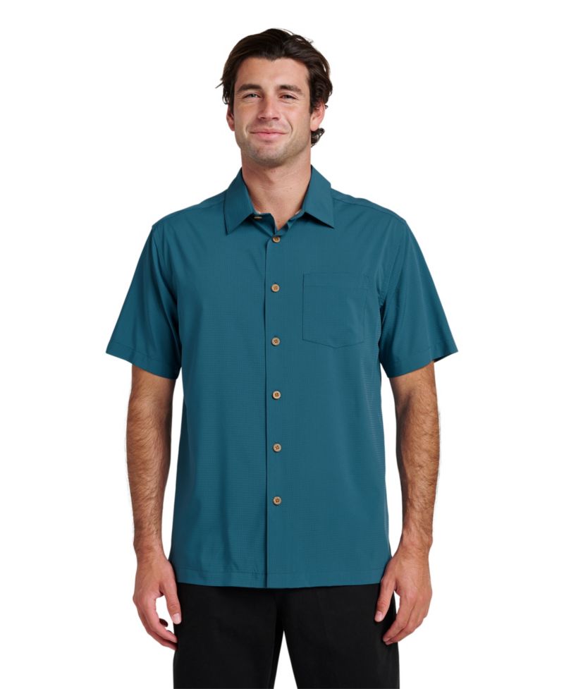 Quiksilver Men's Chaser Performance-Fabric Shirt