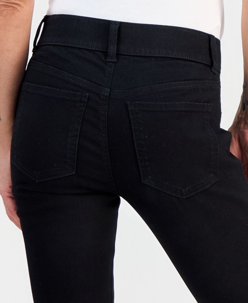 Petite Pull-On Shaping High-Rise Bootcut Jeans