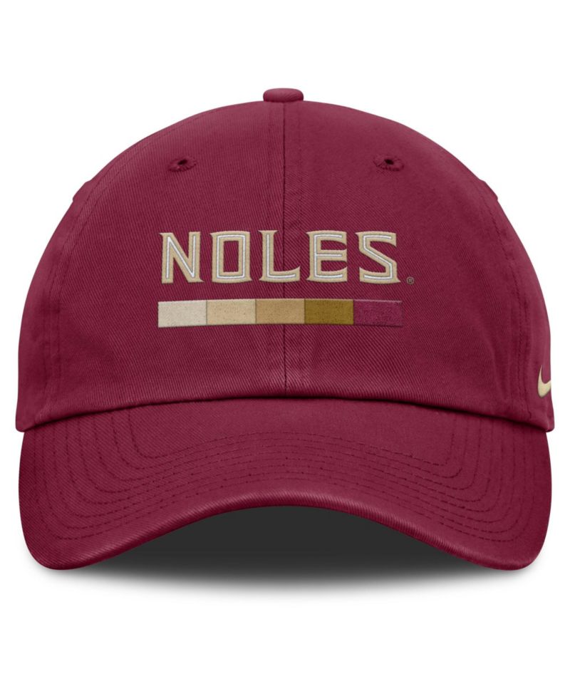 Men's Garnet Florida State Seminoles Club Campus Adjustable Hat