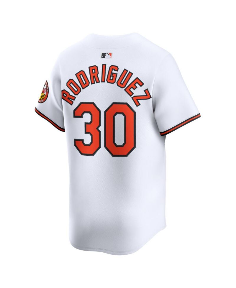 Men's Grayson Rodriguez White Baltimore Orioles Alternate Limited Player Jersey
