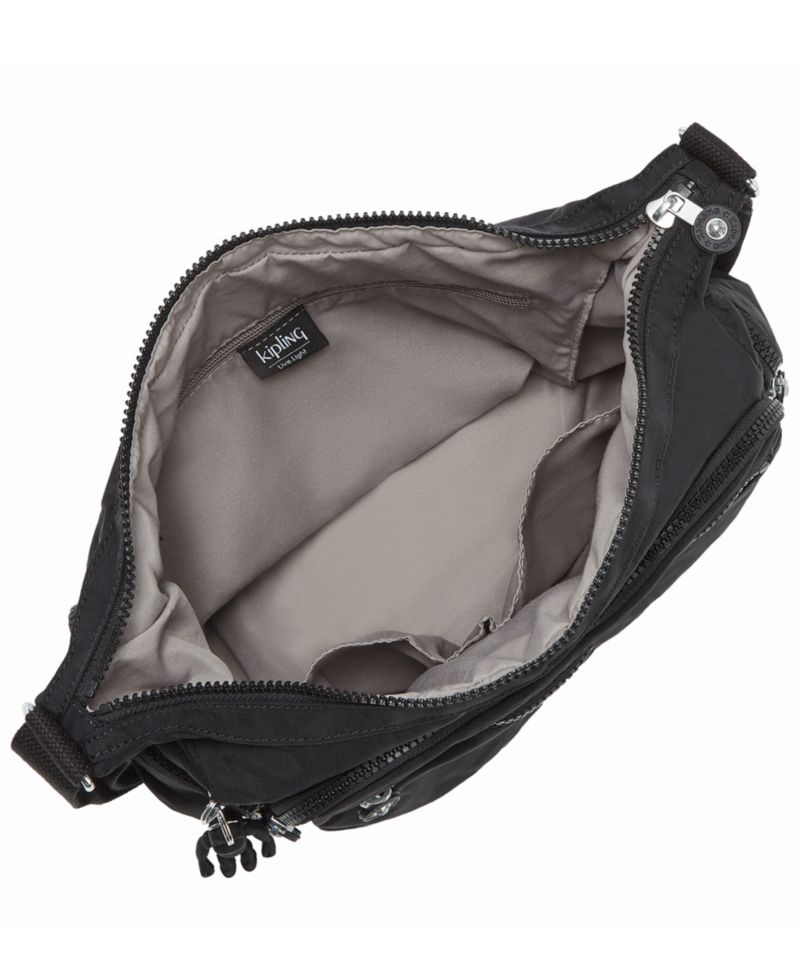 Gabbie Nylon Zip-Top Large Crossbody Handbag