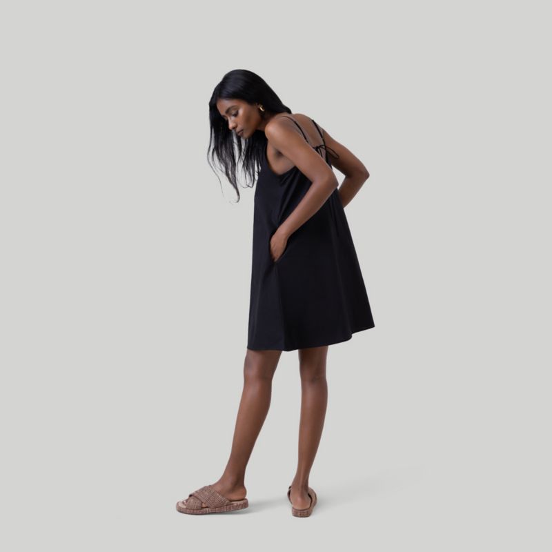 Women's Short Tent Dress with back tie