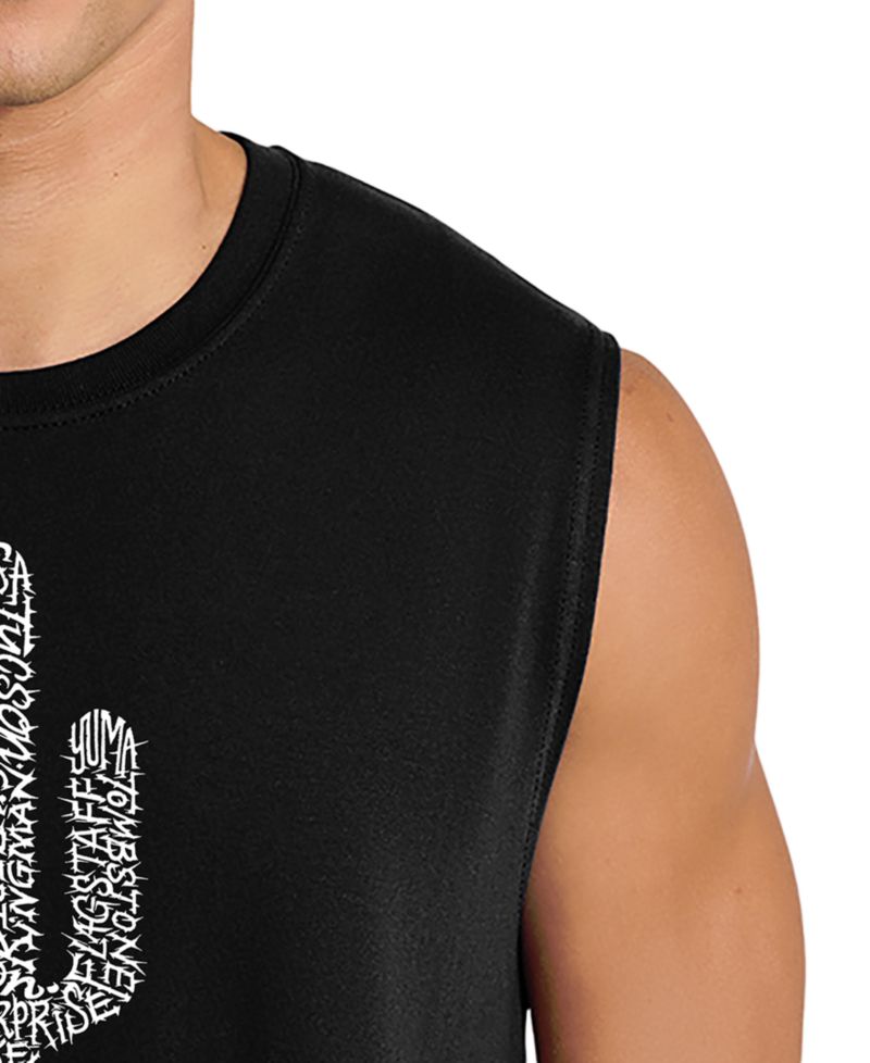Men's Arizona Cactus Graphic Tank Top