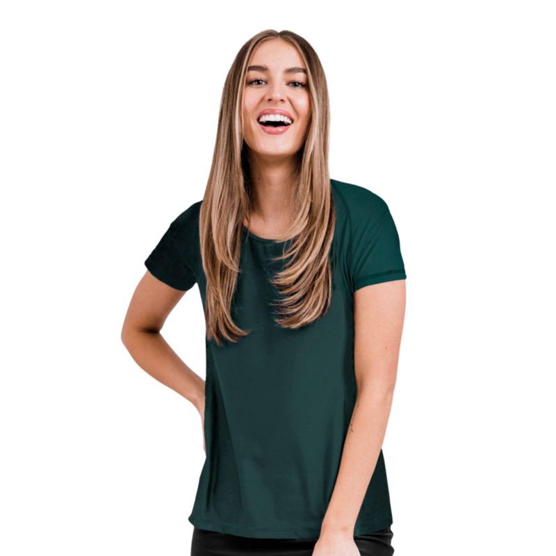 Women's Loose Fit Short Sleeve UPF 50+ Adele Swim Top