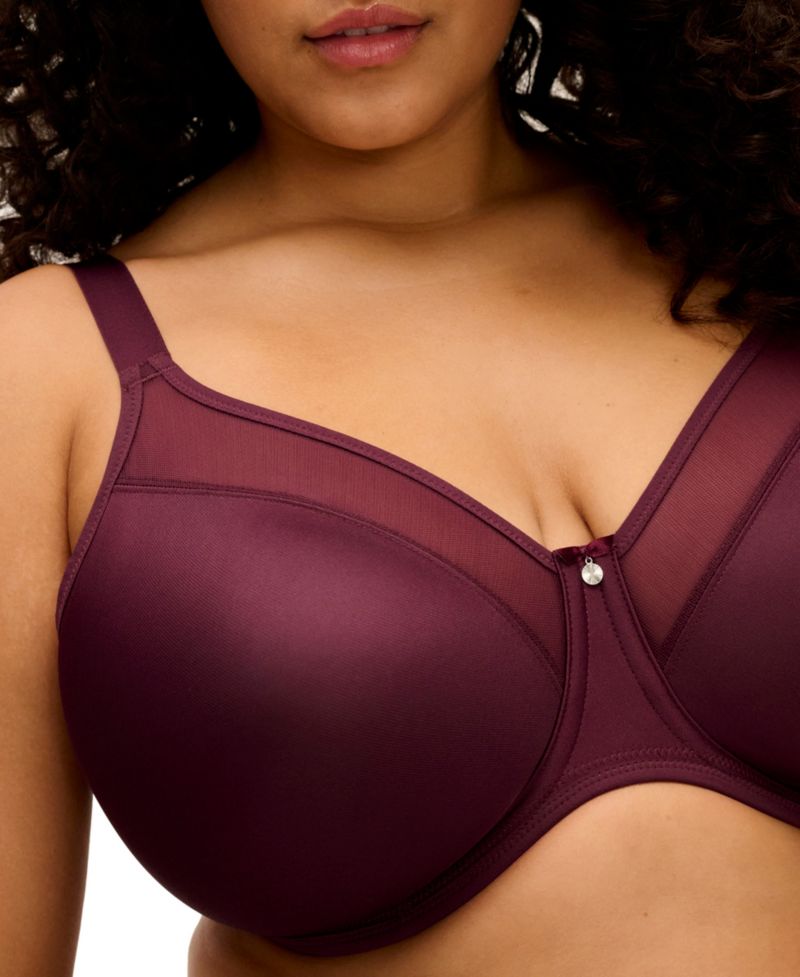 Plus Size Smooth Underwire Molded Non Padded Bra EL4301