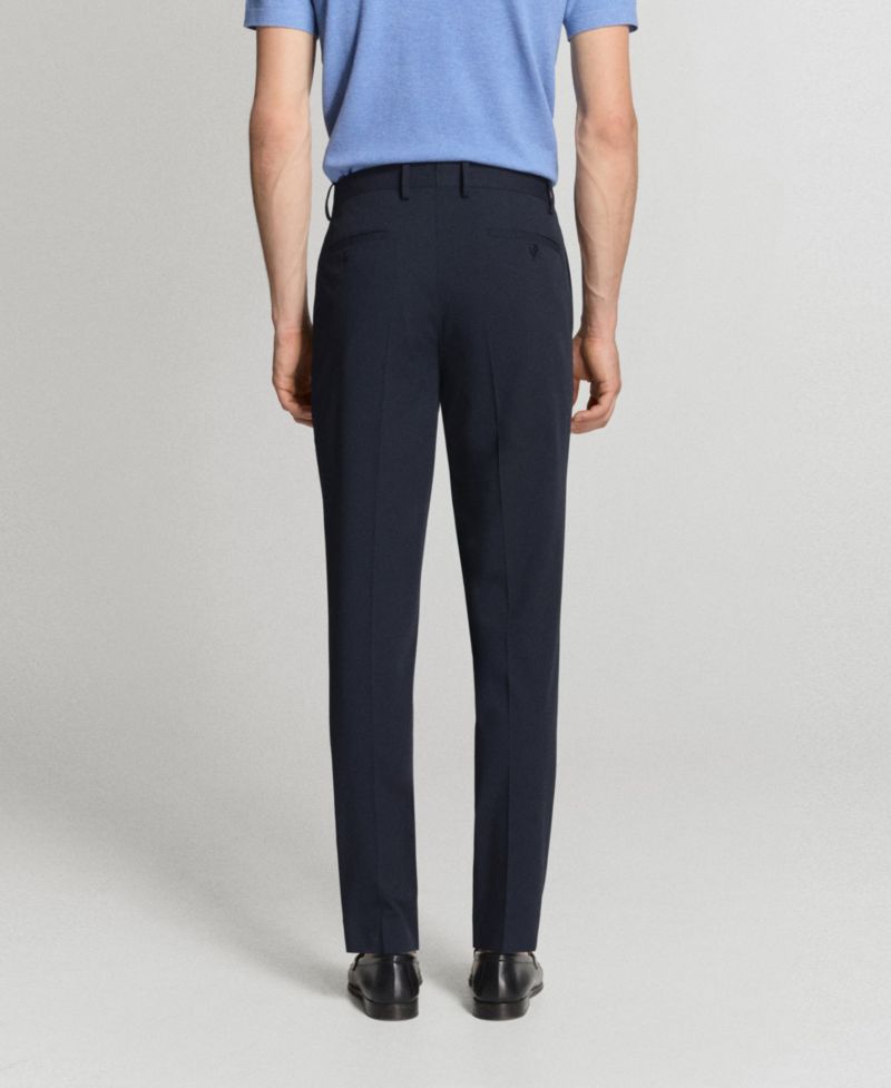 Men's Milan Slim-Fit Suit Pants
