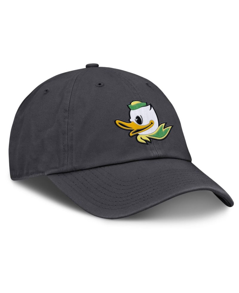 Men's Anthracite Oregon Ducks Club Dri-FIT Adjustable Hat