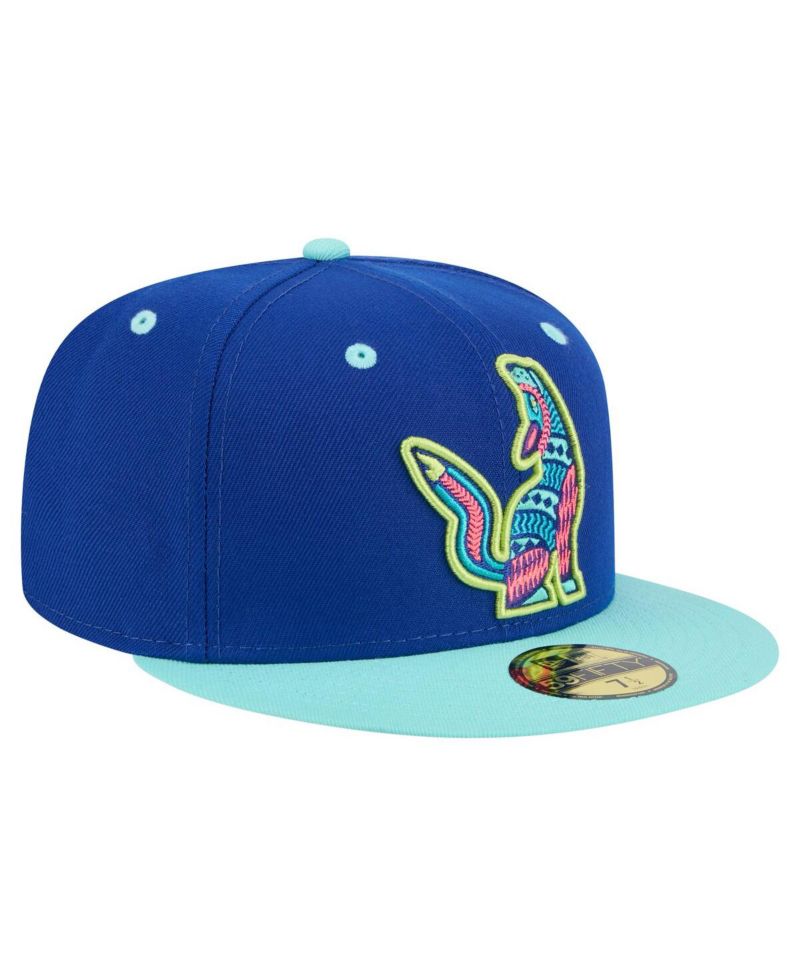 Men's Blue Hillsboro Hops Copa de la Diversion 59FIFTY Fitted Hat